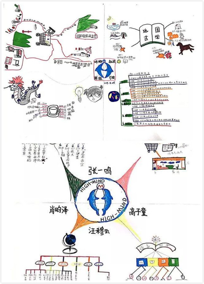 海曼教育學(xué)員思維導(dǎo)圖作品